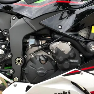 Protección de la Cubierta del Motor para Motocross <span class=keywords><strong>Kawasaki</strong></span> <span class=keywords><strong>ZX6R</strong></span> ZX-6R <span class=keywords><strong>2007</strong></span> - 2024 - Product Image 5