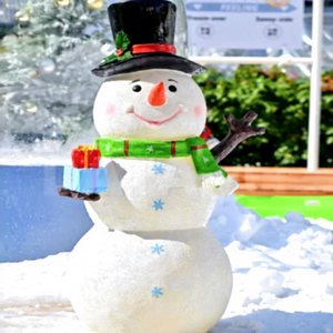 Wholesale Christmas Snowman Bear Motif Lights for Outdoor Commercial Decoration and Seasonal Display Projects - Product Image 1