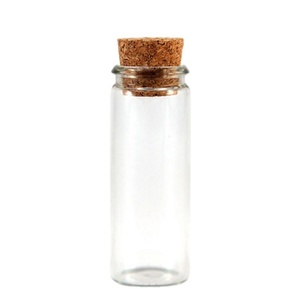 Glass Match Jar Glassglassglass Glass Jar Suppliers Wholesale Mini Wishing Bottle 5ml 10ml 15ml 20ml 25ml Glass Vials Custom Logo Clear Glass Match Storage Jar With Cork Stopper