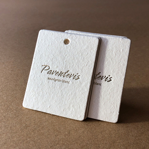 Precio barato personalizado <span class=keywords><strong>de</strong></span> alta calidad papel Kraft cartón <span class=keywords><strong>ropa</strong></span> etiqueta colgante hoja <span class=keywords><strong>de</strong></span> oro impresión <span class=keywords><strong>ropa</strong></span> etiqueta colgante <span class=keywords><strong>de</strong></span> papel <span class=keywords><strong>para</strong></span> etiqueta - Product Image 4