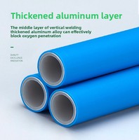 1216 1418 1620 2025 Taille Flexible haute pression 5 couches PEX-Al-PEX Tuyau d'eau chaude et froide Longueur 100m Norme ASTM