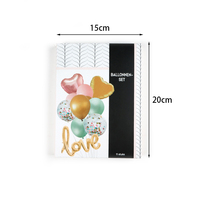 11Pcs Set Buket Balon Cinta Emas dengan Balon Foil "Love" & Balon Konfeti Sage Pink untuk Lamaran Pernikahan & Dekorasi Hari Valentine