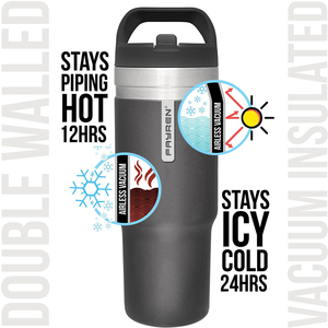 Taza de Café de Acero Inoxidable 304 de Doble Pared, Aislada, con Recubrimiento en Polvo, <span class=keywords><strong>para</strong></span> Sublimación, Taza de Viaje <span class=keywords><strong>para</strong></span> Agua, Precio Económico al por Mayor - Product Image 4