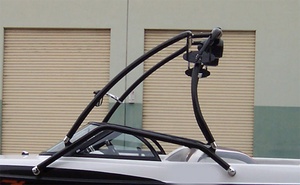หอคอยเรือแบบพับได้ อลูมิเนียมขัดเงา สำหรับกีฬาทางน้ำ - Product Image 1