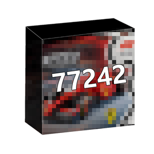 77242 40 NOUVEAU Ensemble de blocs de construction en plastique SF-24 <span class=keywords><strong>F1</strong></span> Performance, modèle de voiture de sport à assembler, jouets en briques, 10-12 mois - Product Image 1
