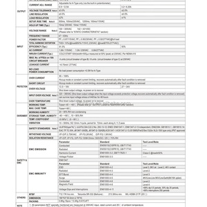 Driver LED Meanwell XLG-150-L-AB 150W, entrée 120~214V, étanche IP67, dimmable, transformateur haute tension 110V - Product Image 3