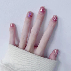 Vente en gros Z092 <span class=keywords><strong>Ongles</strong></span> artificiels en ABS avec diamants élégants à presser Réutilisables Design d'art d'<span class=keywords><strong>ongles</strong></span> Conseils en <span class=keywords><strong>gel</strong></span> 24 pièces Kits de manucure carrés - Product Image 4