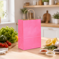Sacs d'emballage pour plats à emporter, sacs en papier, fabrication d'emballages, sacs en papier kraft brun personnalisés