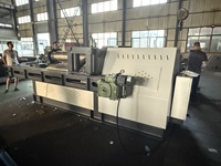 Machine à cintrer les plaques à quatre rouleaux W12-20X1500, adaptée aux applications de cintrage de cylindres en acier de grande taille.