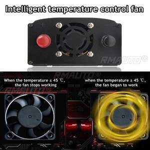 Inversor de Onda Sinusoidal Pura DC 12V 220V AC 24V a 110V Potencia 2000W 3000W 4000W 5000W Inversor para Auto Convertidor de Voltaje con Pantalla LED - Product Image 2