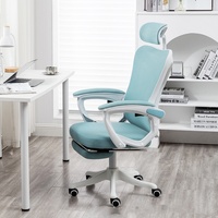 Chaise de bureau pivotante ergonomique de qualité supérieure en maille moderne pour le bureau, vente en gros