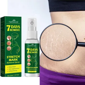 Herbicos 100% Natural Manteiga de Karité Spray Refirmante Reparação Pós-parto Anti-Vergeture Cicatriz Stretch Mark Tratamento Remoção Da Pele