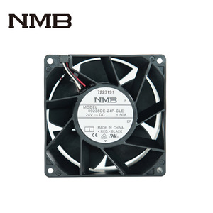 พัดลม NMB 92x92x25 มม. 24V DC 1.5A 2 พิน สำหรับเคสคอมพิวเตอร์ - Product Image 1