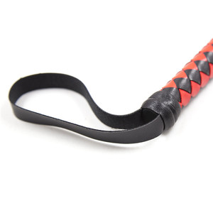 HM darbe oyun kırbaç olgun siyah deri 190cm klasik uzun pürüzsüz dayak BDSM Pony kırbaç - Product Image 2