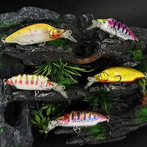 Mồi câu cá Nhật Bản 50mm 6.4g, mồi giả chìm, mồi cá nhỏ, mồi giả cứng, mồi câu kiểu jerkbait, phụ kiện câu cá, câu cá hồi, cá vược - Product Image 5