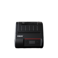 Imprimante thermique portable mini 2 en 1 pour la comptabilité des colis en station express, l'impression de reçus et d'étiquettes d'expédition sans fil