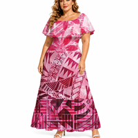 Robes imprimées style Hawaïen et Polynésien, motif gâteau à étages, tendance, pour femmes, personnalisables, style plage, tie-dye, vente chaude