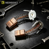 Brosses en carbone pour perceuse sans fil MEIMRSHLY, brosses en cuivre-graphite hautement résistantes à l'usure avec ressort