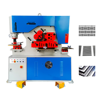Machine de découpe et de poinçonnage hydraulique CNC compacte Q35Y-12 avec une force de 600 kN pour tôles métalliques