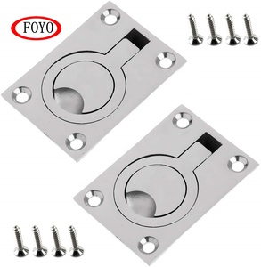 FOYO Nouvelle poignée de levage en acier inoxydable 316 Anneau de levage affleurant Accessoire de quincaillerie marine pour bateaux fabriqués pour chaîne <span class=keywords><strong>d</strong></span>'ancrage - Product Image 5