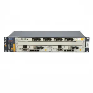 ZTE ZXA10 C320 Dual GE DC Power Chassis With 2xSMXA/1 GE Main Control Board With DC Power Port Integrated OLT