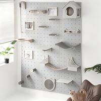 PhoenHorse Arbre à chat réglable en hauteur, design personnalisé, mobilier pour animaux de compagnie adapté à différents espaces