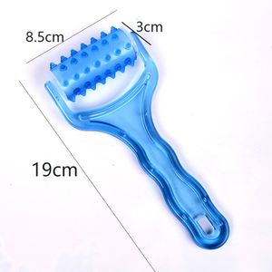 Remove Cellulite Blood Circulation Handheld Plastic Facial Face <b>Massage</b> <b>Tool</b> Body Roller Massager - Product Image 2