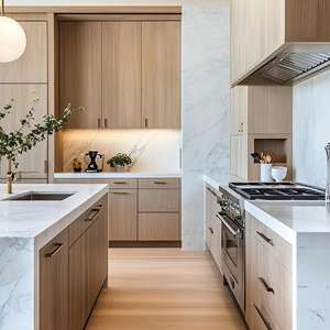 Gabinete de Cocina Modular de Melamina, Venta Caliente 2025, Juego de Muebles de Cocina Modernos - Product Image 5