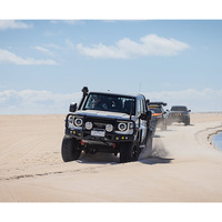 Accessoires tout-terrain MusixiA 4x4 Pare-chocs avant en acier au manganèse pour Toyota Land Cruiser LC79
