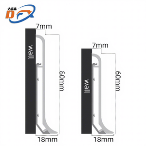 <span class=keywords><strong>Plinthe</strong></span> en alliage d'aluminium, garantie, durable, résistante à l'eau, installation facile, garnitures <span class=keywords><strong>de</strong></span> sol pour la décoration <span class=keywords><strong>de</strong></span> villas et <span class=keywords><strong>de</strong></span> maisons - Product Image 2