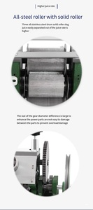 Manual <b>Juice</b> <b>Extractor</b> Machine Commercial Stainless Steel Ginger Press Juicer - Product Image 4