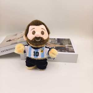 Populaire en Argentine pour Mbappé n° 7 No. 10 poupées en peluche Jouets <span class=keywords><strong>de</strong></span> stars du football <span class=keywords><strong>de</strong></span> la marque DOG en fibre <span class=keywords><strong>de</strong></span> polyester 15 cm - Product Image 2