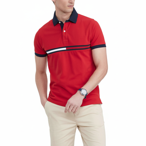 เสื้อโปโลสำหรับผู้ชายขนาดใหญ่พิเศษผ้านุ่มออกแบบแบรนด์ได้ตามต้องการ - Product Image 1