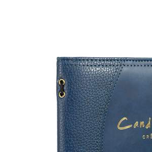 Porta Menús Personalizado de Doble Textura en Cuero Sintético con Banda Elástica para Bar, Club, Restaurante - Product Image 4