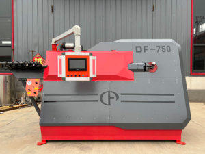 Jiwangkailai DF750: Máquina de Automatización Industrial para Doblar, Enderezar y Cortar Varillas de Acero para Construcción - Product Image 5