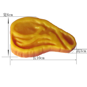 Juguete para Perro de PVC con Sonido, Sabor a Carne, 10x6x3cm, para Entrenamiento, Uso en Interiores - Product Image 4