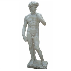 Vendita calda naturale intagliato a mano statua di pietra a grandezza naturale statua di marmo di <span class=keywords><strong>David</strong></span> scultura per la vendita - Product Image 5