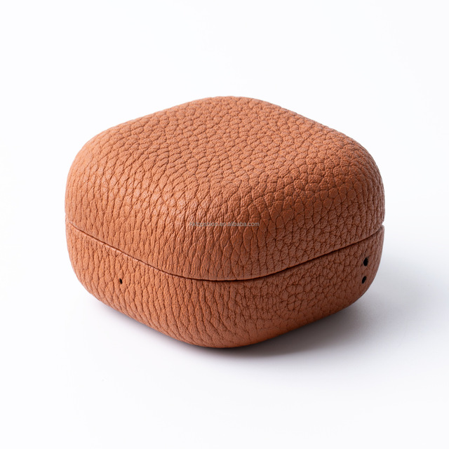 Genuine Leather Earphone Cover for samsung Buds 4 Pro, for samsung galaxy Buds4 Leather case 100% Handmade