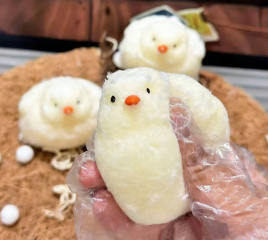 Fluffy Chick Squishy Stress Relief Toy - Soft Squishy Fidget Toy for Anxiety & Relaxation