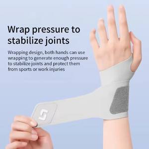 Protector <span class=keywords><strong>de</strong></span> <span class=keywords><strong>muñeca</strong></span> ajustable ultrafino esguince <span class=keywords><strong>de</strong></span> <span class=keywords><strong>muñeca</strong></span> <span class=keywords><strong>tendinitis</strong></span> manga bádminton baloncesto articulación Brace pulsera con cinta <span class=keywords><strong>de</strong></span> sujeción - Product Image 2