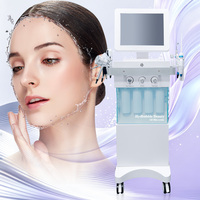 Appareil de rajeunissement cutané 14 en 1, nettoyage en profondeur, soin du visage, dermabrasion, jet d'oxygène, peeling à bulles, machine à petites bulles
