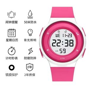 <span class=keywords><strong>Montre</strong></span> numérique lumineuse étanche pour hommes et femmes, <span class=keywords><strong>montre</strong></span> de sport minimaliste tendance pour étudiants, adolescents et enfants, multifonctionnelle - Product Image 6