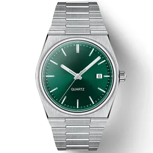 Hochwertige Edelstahl-Herrenquarzuhr individuelle Uhren Herren Armbanduhr Versandkostenfrei