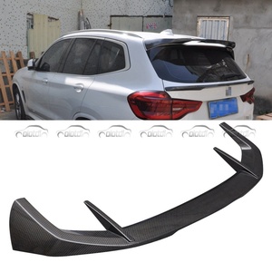 For BMW X3 X3M G01 Real Carbon Fiber M Style Rear Trunk Boot Lip Spoiler Top Wing 2019 up - Product Image 2