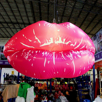 Modèle gonflable Offre Spéciale de lèvres de bouche modèle gonflable de lèvres modèle gonflable de baiser de lèvre pour annoncer/décoration