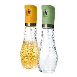 Bouteille pulvérisateur d'<span class=keywords><strong>huile</strong></span> d'olive créative en verre réutilisable 2-en-1 de 260 ml pour cuisine et barbecue - Product Image 5
