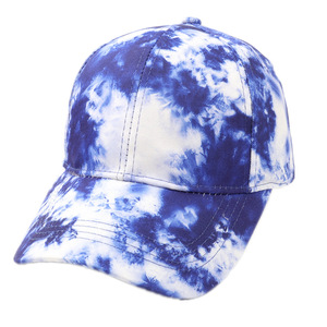 Gorra de Béisbol Unisex 100% Poliéster con Estampado por Sublimación, Patrón Tie Dye Colorido, Protección Solar, Gorra para Exteriores - Product Image 5