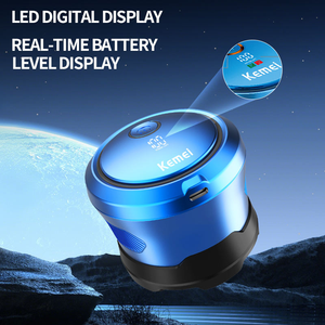 Afeitadora Eléctrica <span class=keywords><strong>KEMEI</strong></span> Km-567, Resistente al Agua, 6D, para Uso Doméstico, para Hombres con Calvicie, Cuchilla Magnética, Recargable por USB-C - Product Image 6