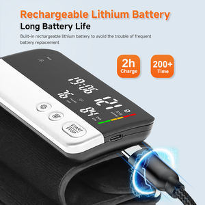 Yonker Bluetooth WiFi Braço Superior Sem Fio Esfigmomanômetro Eletrônico Digital Monitor De Pressão Arterial Recarregável - Product Image 5