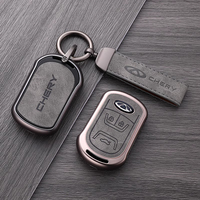Funda de cuero suave de TPU para llave de coche para Chery Arrizo Tiggo 5x 5plus tiggo7 8pro 9 Jetour X70 x70plus X90 IDM, accesorios para coche